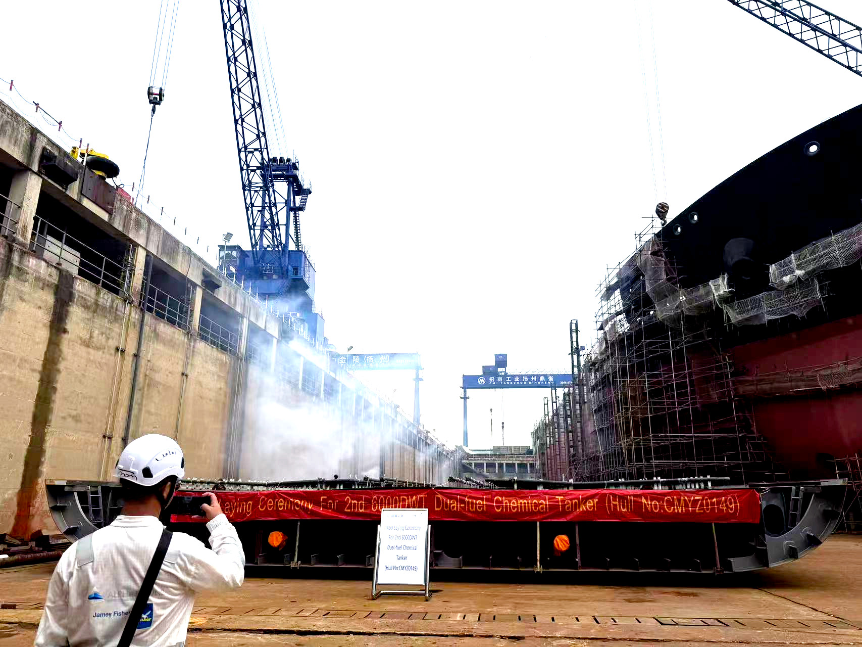 Keel laying (2)