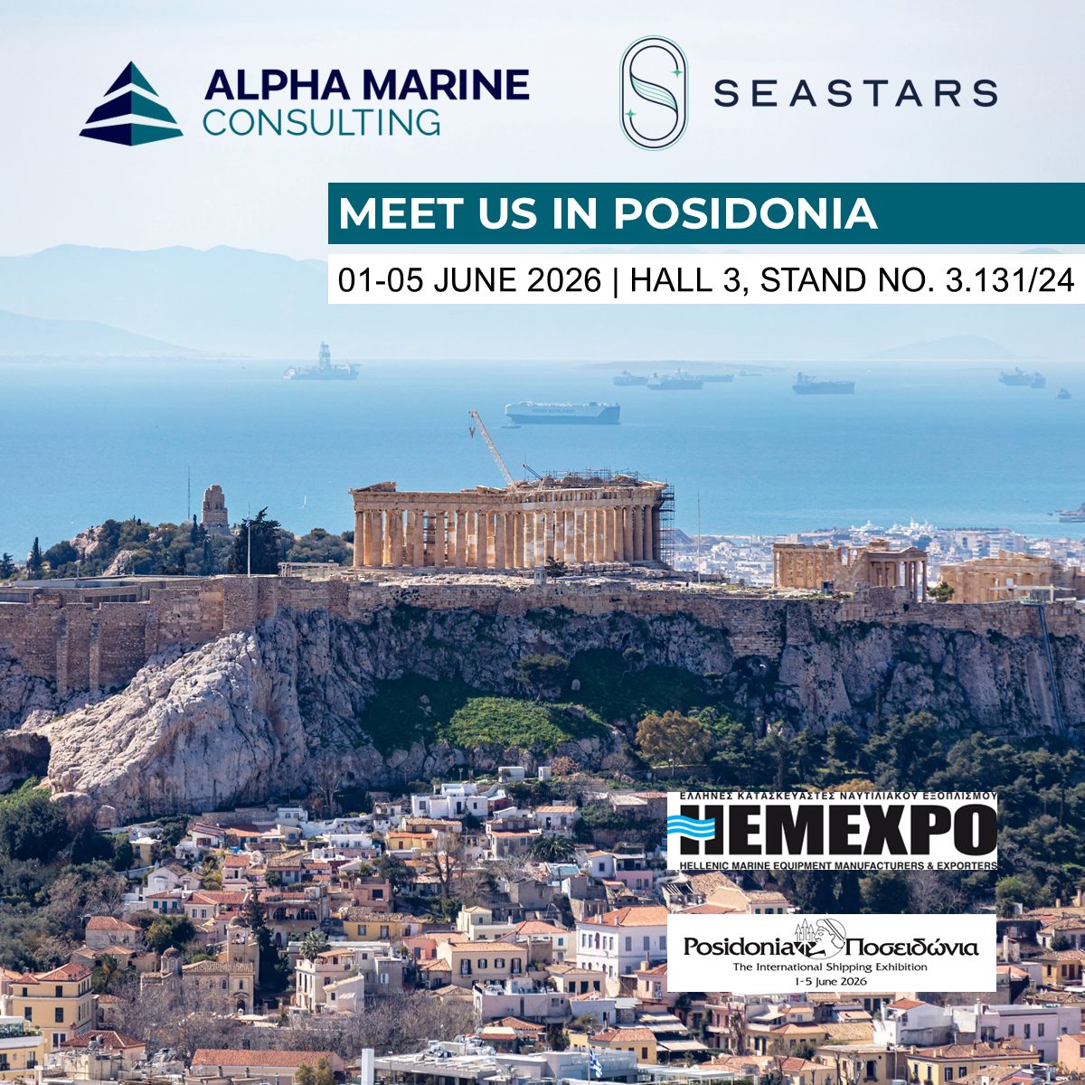 SEASTARS and AMC at Posidonia 2026 !
