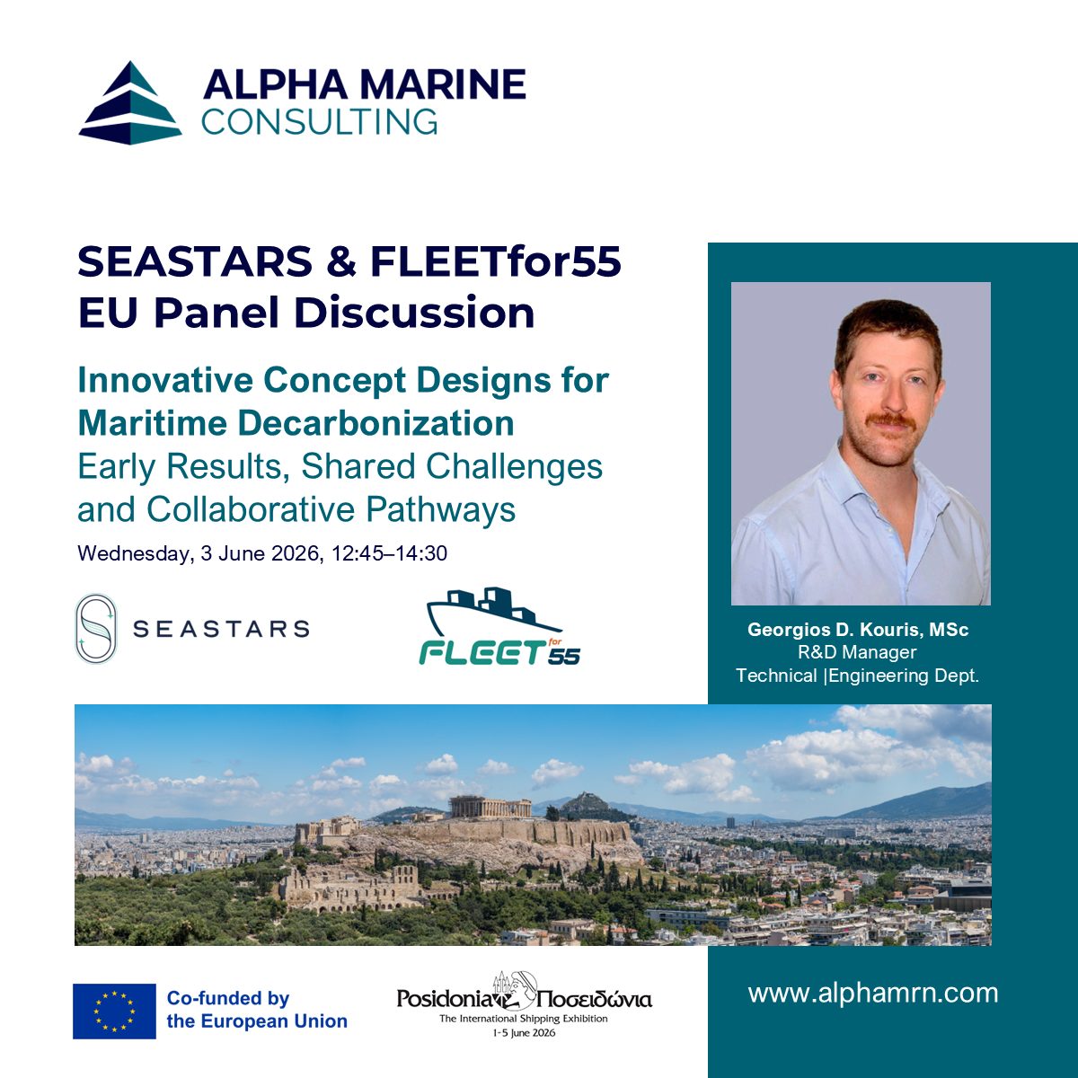 SEASTARS & FLEETfor55 Open Day – Innovative Concept Designs for Maritime Decarbonization!