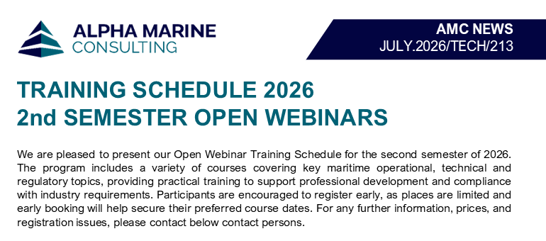 New Open Webinar Training: 2nd Semester 2026 Schedule Announced!